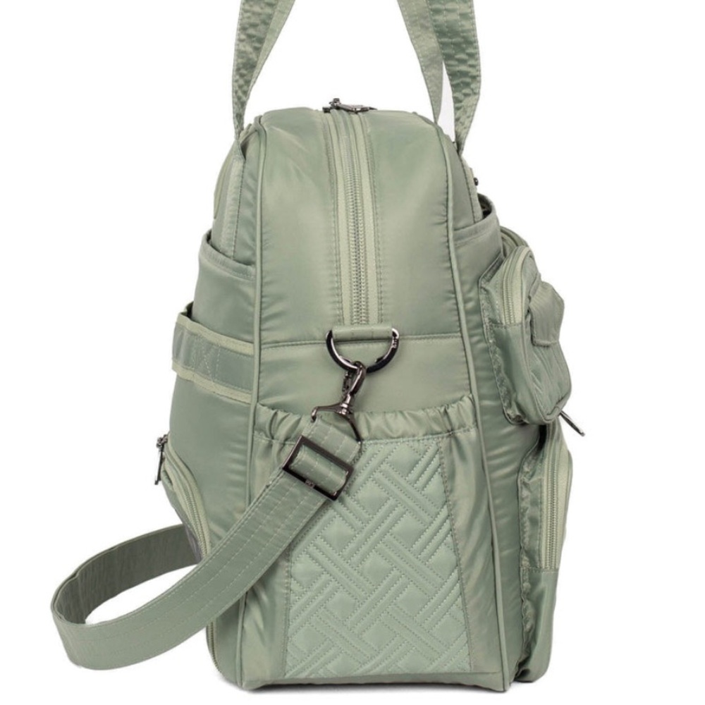 Lug Puddle Jumper LE Convertible Tote Bag Sage Green - Picture 2 of 6